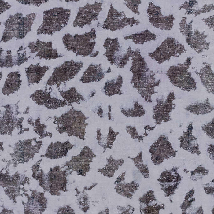 Machine Washable Abstract Blue Gray Rug, wshabs2071