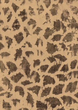 Abstract Brown Modern Rug, abs2071brn