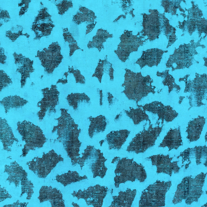 Machine Washable Abstract Light Blue Modern Rug, wshabs2071lblu