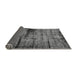 Sideview of Persian Gray Bohemian Rug, abs2072gry