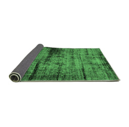 Sideview of Persian Emerald Green Bohemian Rug, abs2072emgrn