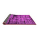 Sideview of Persian Pink Bohemian Rug, abs2072pnk