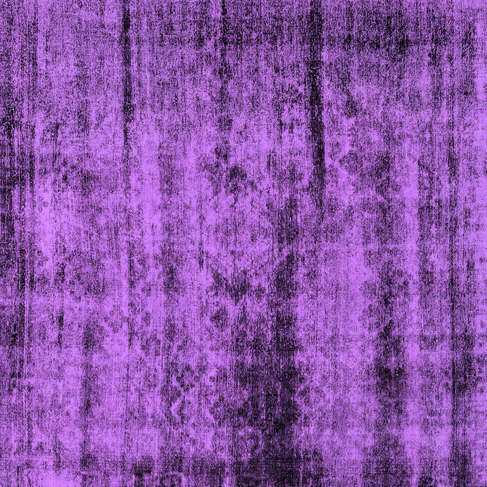 Square Machine Washable Persian Purple Bohemian Area Rugs, wshabs2072pur