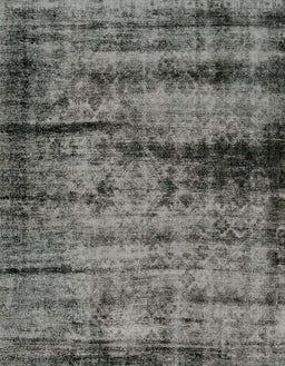 Abstract Gunmetal Gray Persian Rug, abs2072