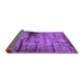 Sideview of Persian Purple Bohemian Rug, abs2072pur