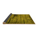 Sideview of Persian Yellow Bohemian Rug, abs2072yw