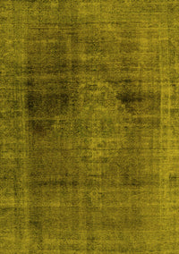 Abstract Yellow Modern Rug, abs2073yw