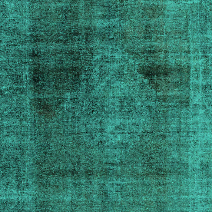 Machine Washable Abstract Turquoise Modern Area Rugs, wshabs2073turq