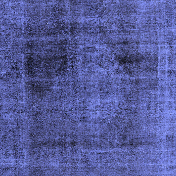 Abstract Blue Modern Rug, abs2073blu