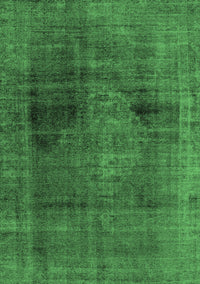 Abstract Emerald Green Modern Rug, abs2073emgrn