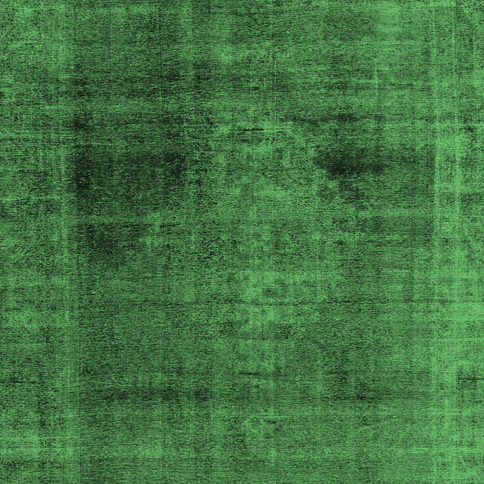 Abstract Emerald Green Modern Rug, abs2073emgrn