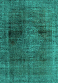 Abstract Turquoise Modern Rug, abs2073turq