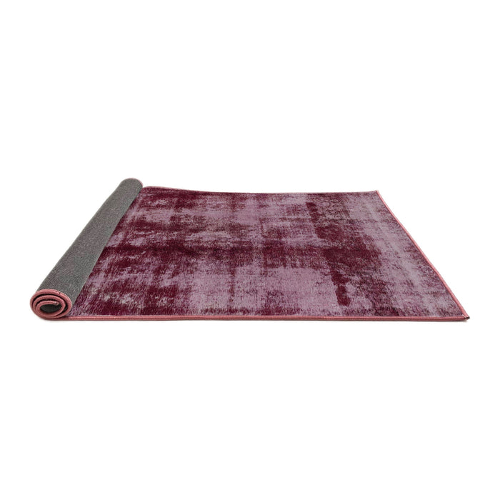 Sideview of Abstract Purple Pink Modern Rug, abs2074