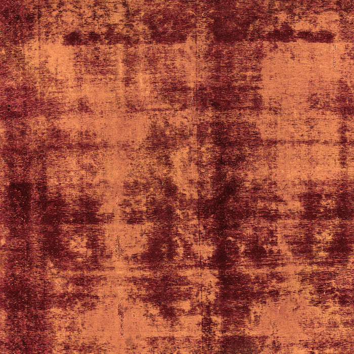 Machine Washable Abstract Orange Modern Area Rugs, wshabs2074org