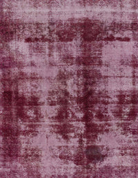 Machine Washable Abstract Purple Pink Rug, wshabs2074