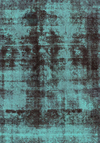 Abstract Turquoise Modern Rug, abs2074turq