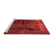 Bohemian Red Washable Rugs