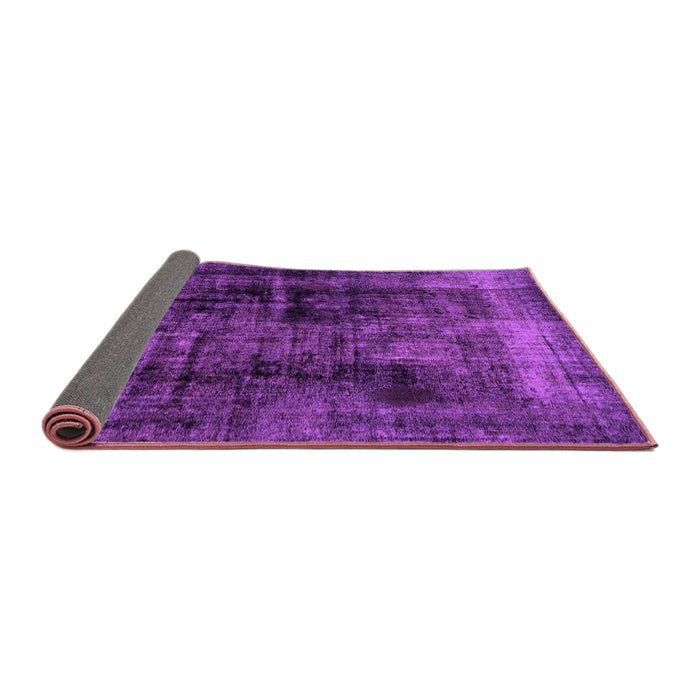 Sideview of Persian Purple Bohemian Rug, abs2075pur