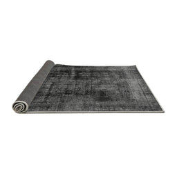 Sideview of Persian Gray Bohemian Rug, abs2075gry