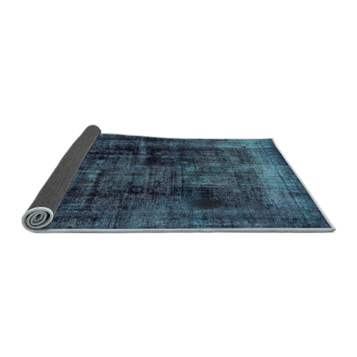 Sideview of Persian Light Blue Bohemian Rug, abs2075lblu