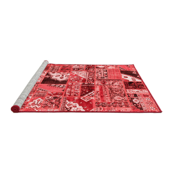 Transitional Red Washable Rugs