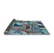 Sideview of Patchwork Light Blue Transitional Rug, abs2077lblu