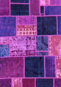 Patchwork Purple Transitional Rug, abs2078pur