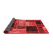 Patchwork Red Transitional Area Rugs