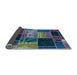 Sideview of Patchwork Light Blue Transitional Rug, abs2078lblu