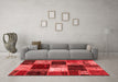 Transitional Red Washable Rugs