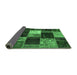 Sideview of Patchwork Emerald Green Transitional Rug, abs2079emgrn