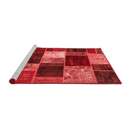 Transitional Red Washable Rugs
