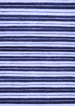 Abstract Blue Modern Rug, abs207blu