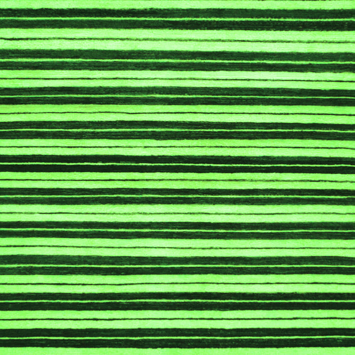 Square Abstract Green Modern Rug, abs207grn