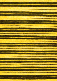 Abstract Yellow Modern Rug, abs207yw