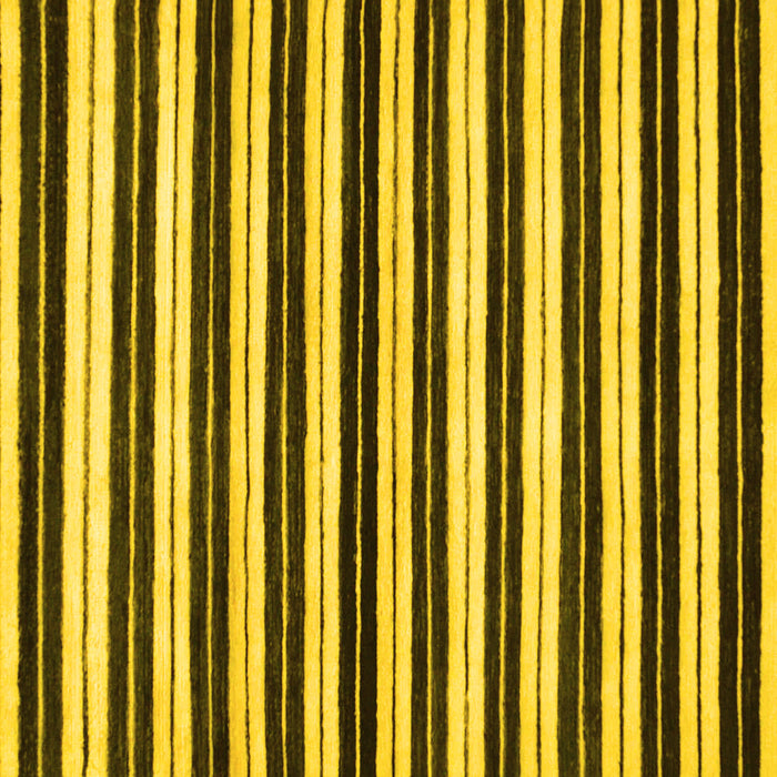 Square Abstract Yellow Modern Rug, abs207yw