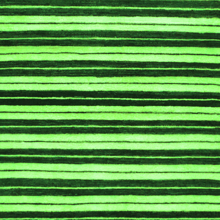 Machine Washable Abstract Green Modern Area Rugs, wshabs207grn