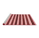 Modern Red Washable Rugs