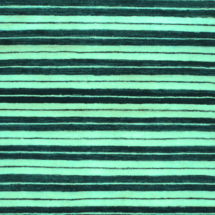 Machine Washable Abstract Turquoise Modern Area Rugs, wshabs207turq