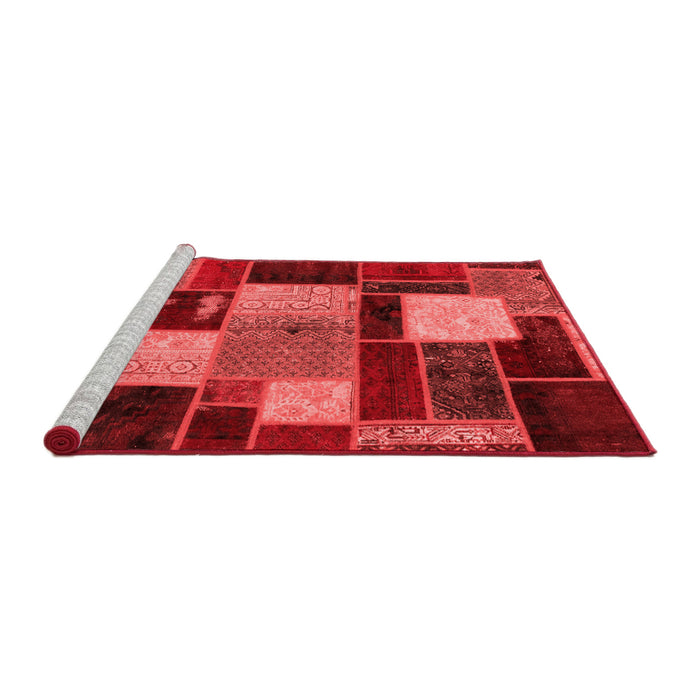 Transitional Red Washable Rugs