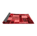 Patchwork Red Transitional Area Rugs