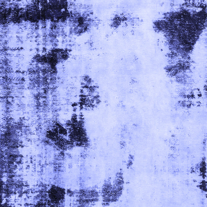 Abstract Blue Modern Rug, abs2081blu