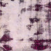 Square Abstract Mauve Taupe Purple Modern Rug, abs2081