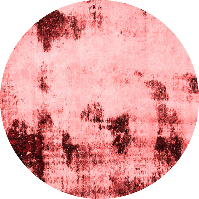 Abstract Red Modern Rug, abs2081red