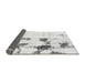 Sideview of Abstract Gray Modern Rug, abs2082gry