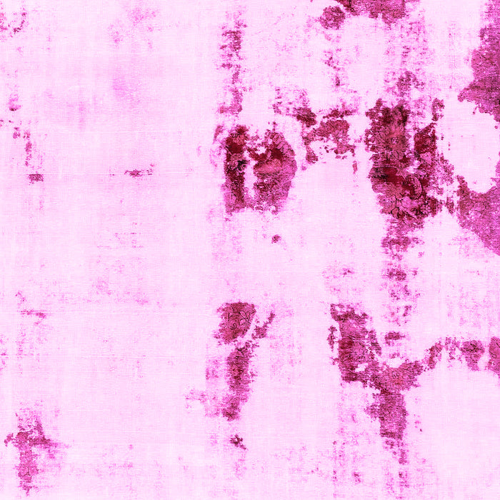 Machine Washable Abstract Pink Modern Rug, wshabs2082pnk