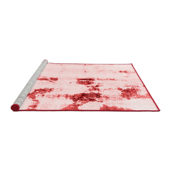 Modern Red Washable Rugs