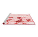 Modern Red Washable Rugs