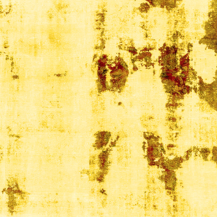 Abstract Yellow Modern Rug, abs2082yw