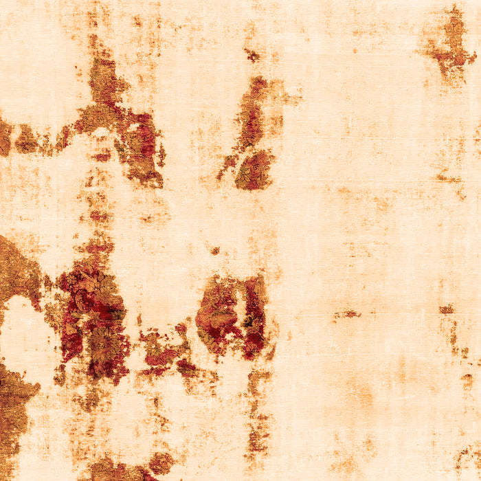 Abstract Orange Modern Rug, abs2082org